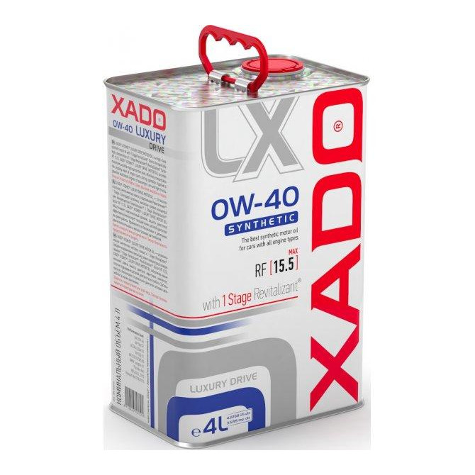XADO Luxury Drive 0W-40 4 л (20272) - зображення 1