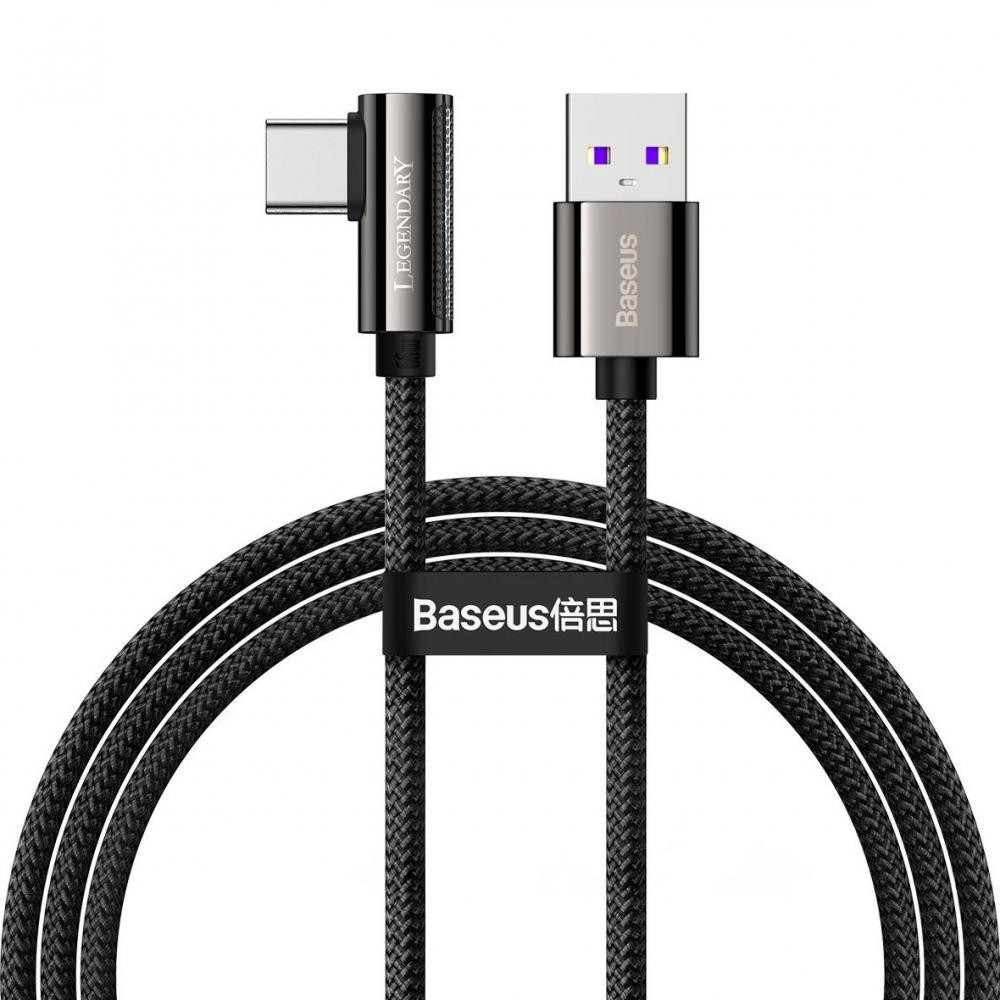 Baseus Legend Series USB Type-C 66W 2m Black (CATCS-C01) - зображення 1