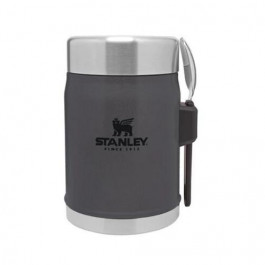   Stanley Classic Legendary Food Jar + Spork 0.4 л Charcoal (10-09382-082)