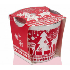 Bartek Candles Свічка в склі  Scandinavian Christmas (5901685049122)