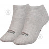 PUMA Набір шкарпеток  Women&#39;s Sneaker Socks 2 pack 90795503 39/42 2 пари Grey/Melange (8720245031417) - зображення 1