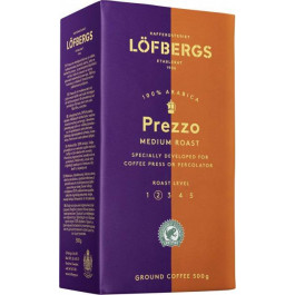Lofbergs Prezzo Medium Roast молотый 500 г (7310050001586)