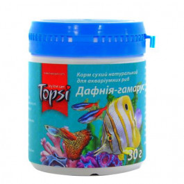 Topsi Дафния-гаммарус для аквариумных рыб в порошке 30 г (4820122208537)