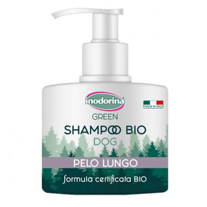 Inodorina Green Shampoo Bio Short Haired Dog Органічний шампунь для короткошерстих собак 250 мл (8031398252681 - зображення 1