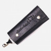 Grande Pelle Ключниця шкіряна  leather-16718 Чорна - зображення 1