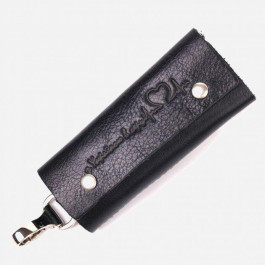 Grande Pelle Ключниця шкіряна  leather-16718 Чорна