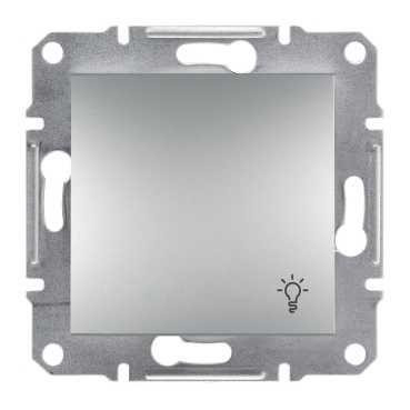 Schneider Electric Кнопка свет алюминий EPH0900161 Asfora - зображення 1