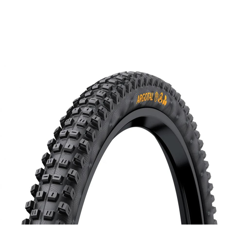 Continental Покришка безкамерна  Argotal Downhill Soft 29 x 2.40 чорна складана skin - зображення 1