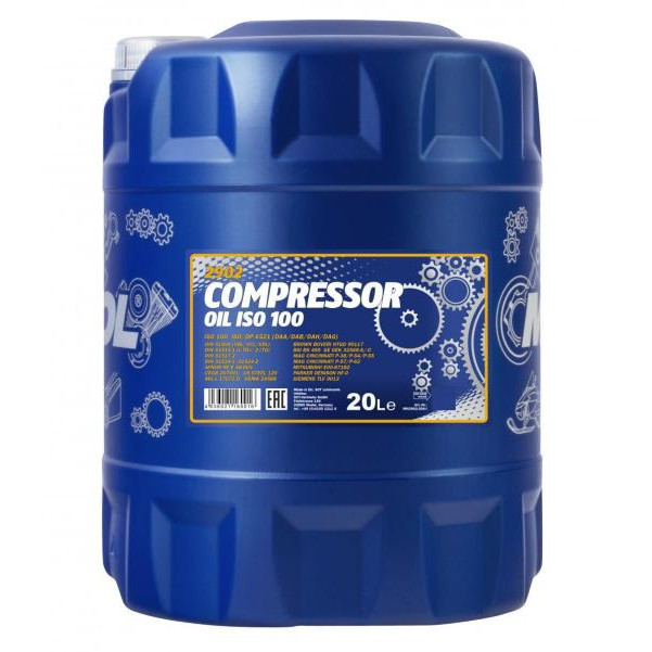 Mannol Compressor Oil ISO 100 20л - зображення 1