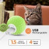Vailge Інтерактивний м'ячик для кішок  Pet Ball 2 Green PET BALL2 GREEN - зображення 3