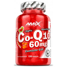   Amix Coenzyme Q10 60mg 100 soft gel / 100 servings