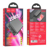 Hoco J100A High-ranking 20000mAh 10.5W Black - зображення 5