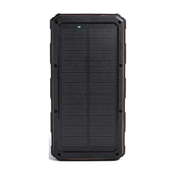 PowerX S700 SOLAR 20000mAh 10.5W Black - зображення 1
