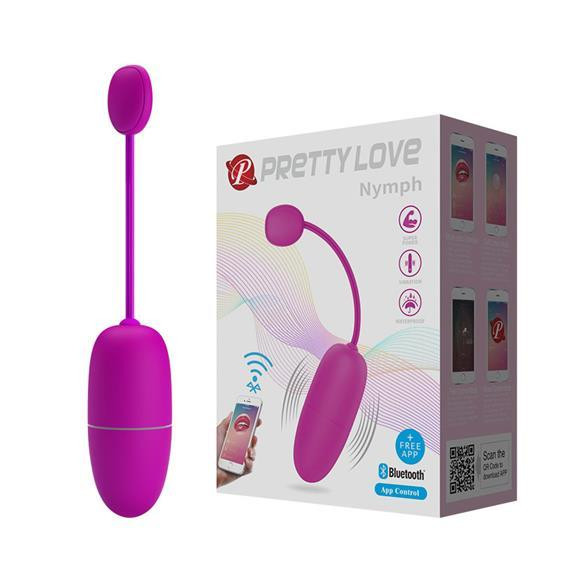 Pretty Love Nymph bullet vibration Mobile APP remote control Purple (6603BI0790) - зображення 1
