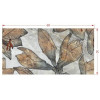 Ceramika Color Плитка Rock Island PHILADELPHIA Flowers Blue Dekor Rett 30x60 2 шт. - зображення 3