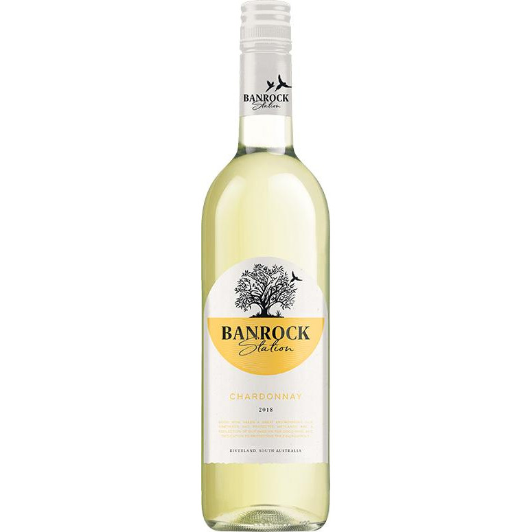 Banrock Station Вино  "Chardonnay" (сухе, біле) 0.75л (BDA1VN-VBS075-005) - зображення 1