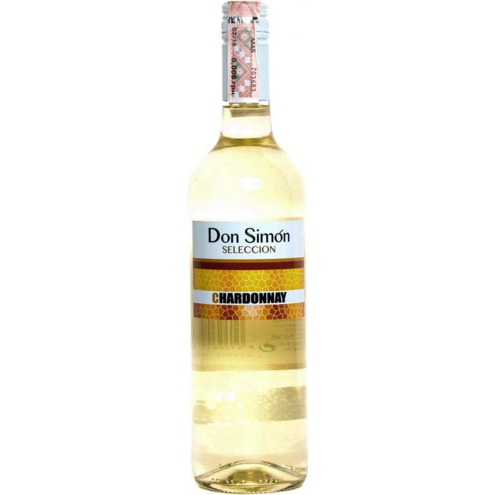 Don Simon Вино  "Chardonnay" (сухе, біле) 0.75л (BDA1VN-VGC075-026) - зображення 1