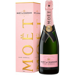 Moet & Chandon Шампанське  "Rose Imperial" (сухе, рожеве) 0.75л, gift box (BDA1SH-SMC075-006)