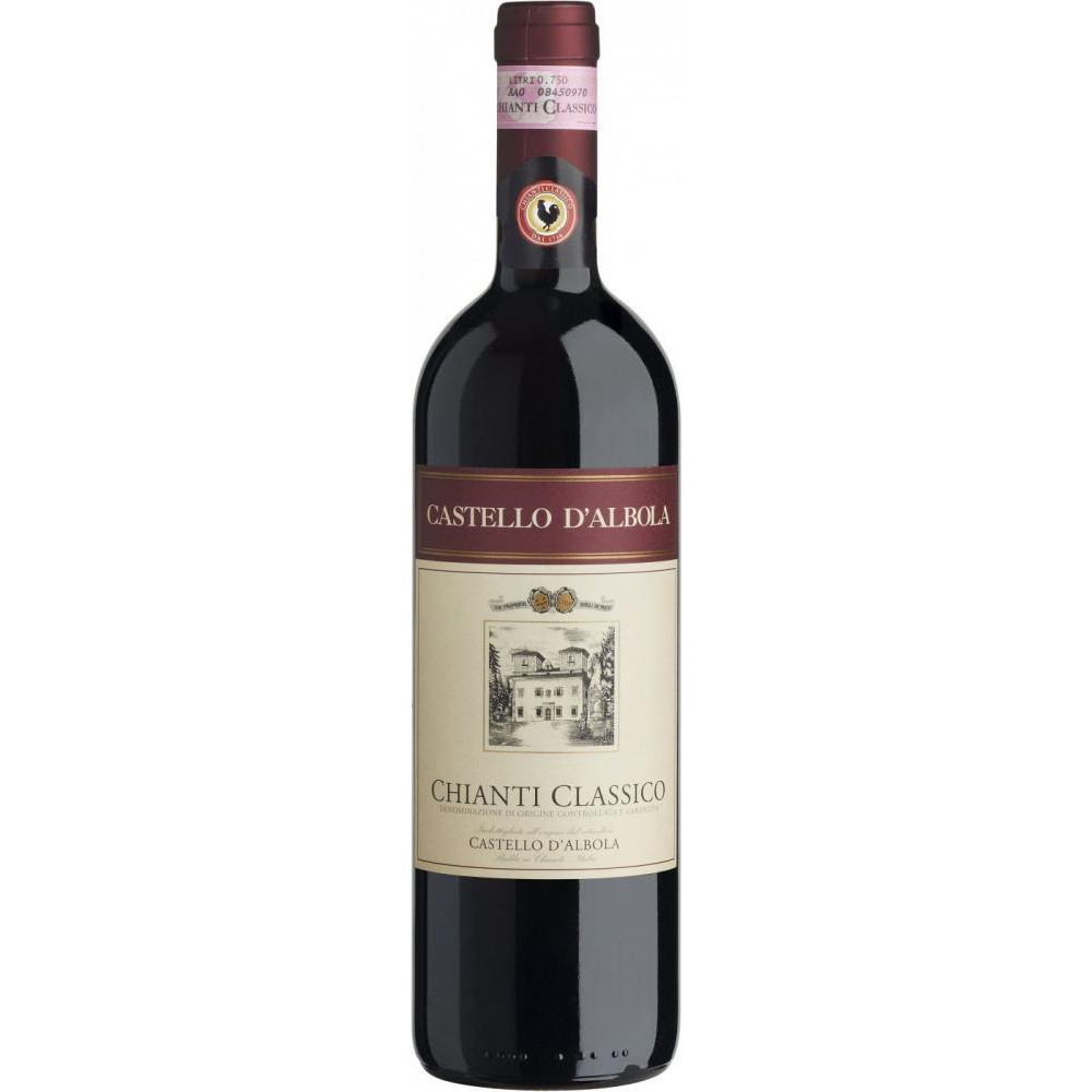 Castello di Albola Вино  "Chianti Classico DOCG" (сухоe, червоне) 0.75л (BDA1VN-VZN075-016) - зображення 1