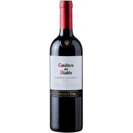 Casillero del Diablo Вино  "Cabernet Sauvignon" (сухе, червоне) 0.75л (BDA1VN-VCT075-005)
