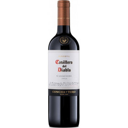 Casillero del Diablo Вино  Carmenere (сухое, красное) 0.75л (BDA1VN-VCT075-017) (BDA1VN-VCT075-017)