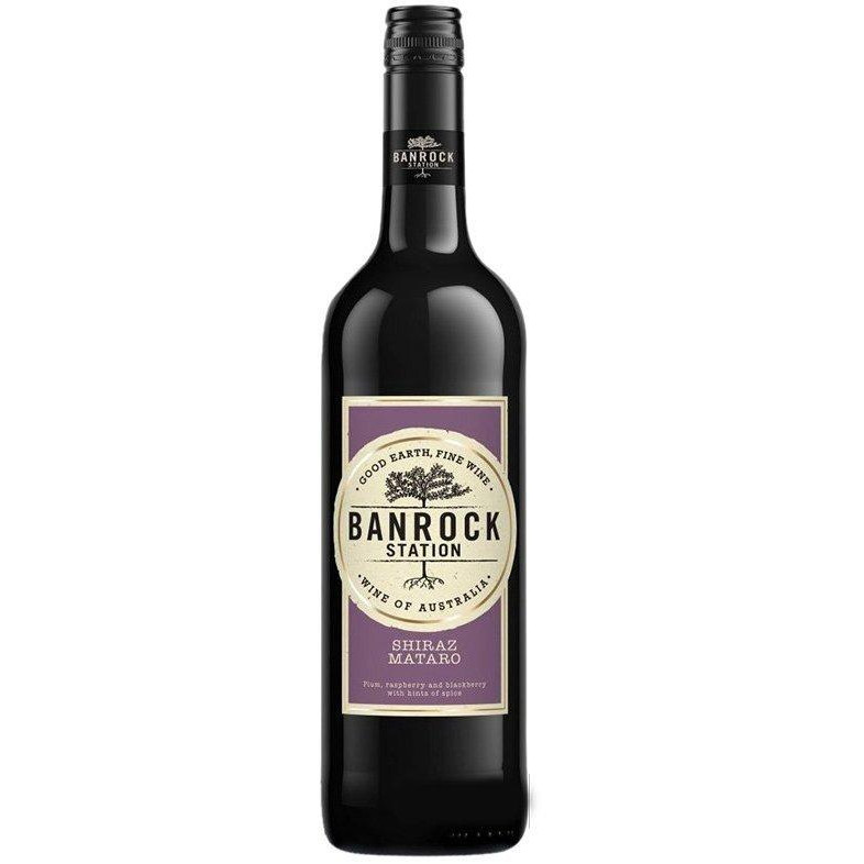 Banrock Station Вино  "Shiraz Mataro" (сухе, червоне) 0.75л (BDA1VN-VBS075-004) - зображення 1