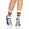 Leg Avenue Pride crew socks Rainbow (SO8584) - зображення 7
