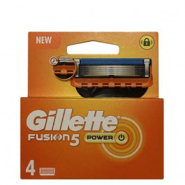 Gillette Сменные картриджи для бритья  Fusion Power 4 шт (7702018877591)