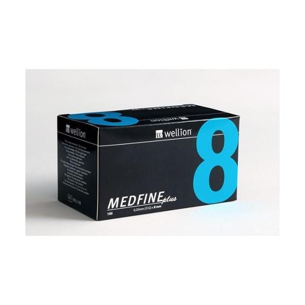 Wellion MEDFINE plus 8mm pen needles - зображення 1