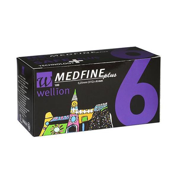 Wellion MEDFINE plus 6mm pen needles - зображення 1