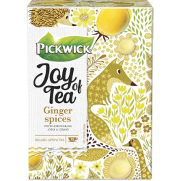 Pickwick Чай трав'яний  Ginger spices Joy of tea ароматизований, 15х1.75 г (8711000483190)
