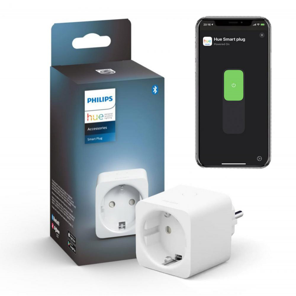 Philips Hue Smart Plug Bluetooth Apple HomeKit (8718699689285) - зображення 1