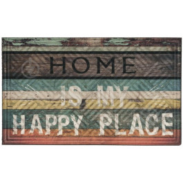 MultyHome Грязезащитный коврик Lima Happy Place 45х75 (5903104900557)