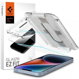   Spigen iPhone 14/13 Pro/13 tR EZ Fit Transparency Sensor Open (2 Pack), Clear (AGL03385)