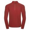 Fjord Nansen Кофта  VIK 1/4 ZIP - Oaky Red L - зображення 1