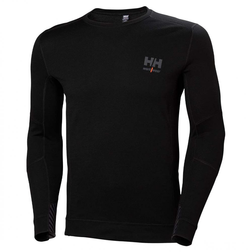 Helly Hansen Термоактивна футболка  Lifa Merino Crewneck - Black XXL - зображення 1