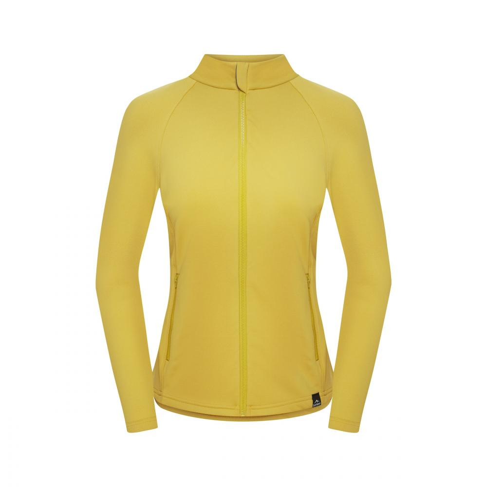 Fjord Nansen Жіноча кофта  VIK Full ZIP Women - Amber Yellow XL - зображення 1