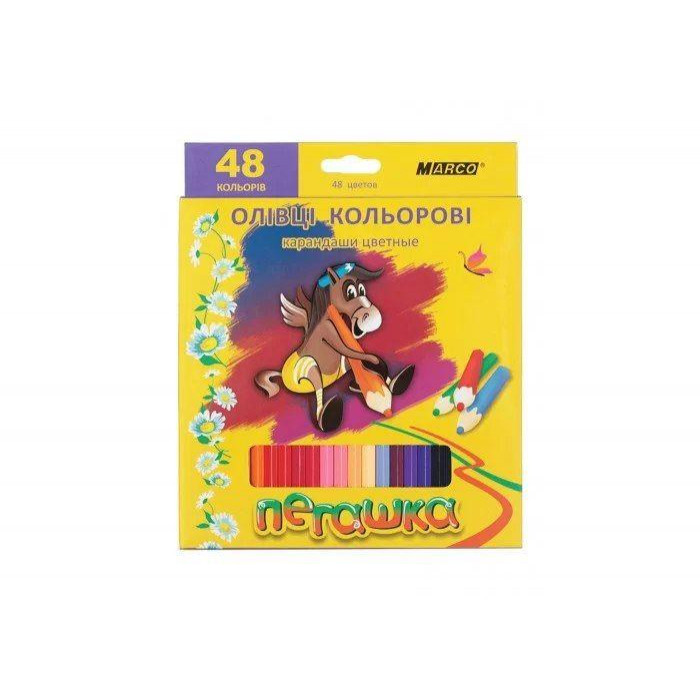 Marco Карандаши цветные Пегашка 48 цветов (1010-48CB) - зображення 1
