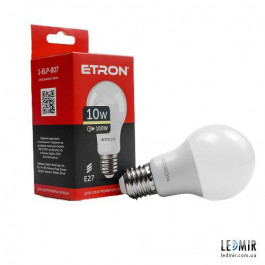 Etron LED Light 1-ELP-007 A60 10W 3000K E27