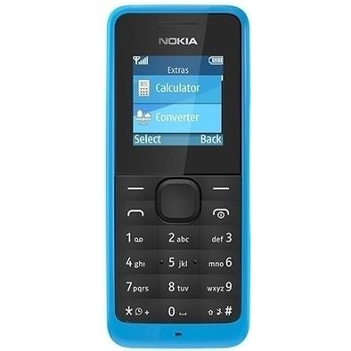 Nokia 105 Dual (Cyan) - зображення 1