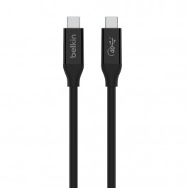 Belkin USB-C to USB-C 40Gbps 100W 0.8m Black (INZ001BT0.8MBK)