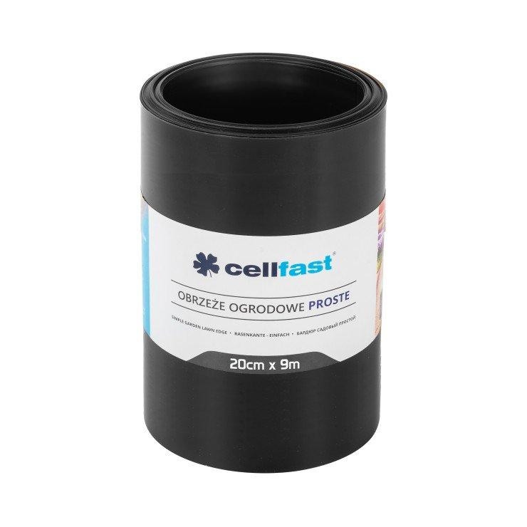 Cellfast 20cм х 9м прямий чорний (30-233H) - зображення 1