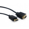 Cablexpert DisplayPort - VGA 5m Black (CCP-DPM-VGAM-5M) - зображення 1