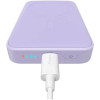 Baseus Magnetic Mini Wireless Fast Charge 10000mAh 20W Purple (PPCX110105) - зображення 3