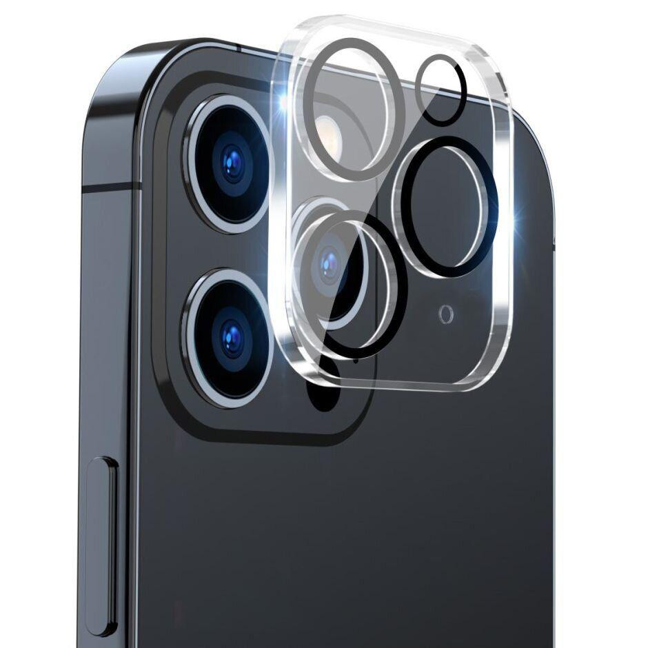 BeCover Захисне скло  для камери Apple iPhone 15 Pro Black (709717) - зображення 1