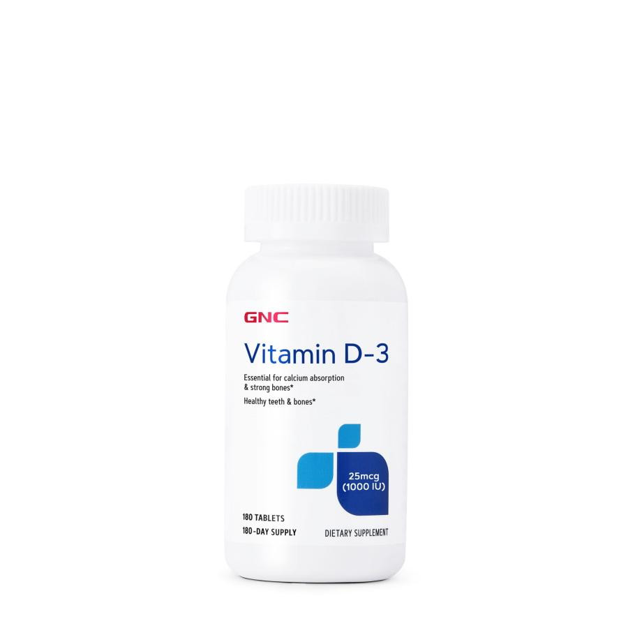 GNC Vitamin D3 1000, 180 таблеток - зображення 1