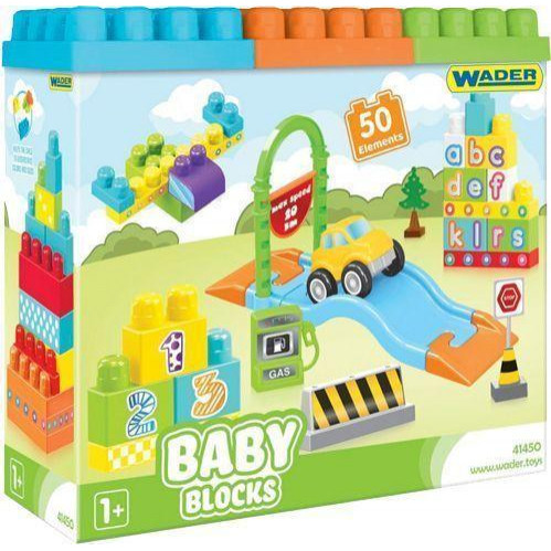 Wader Baby Blocks Мои первые кубики (41450) - зображення 1