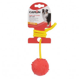 Camon TPR ball with training rope for dogs М'яч TPR з тренувальною мотузкою (AD0425)