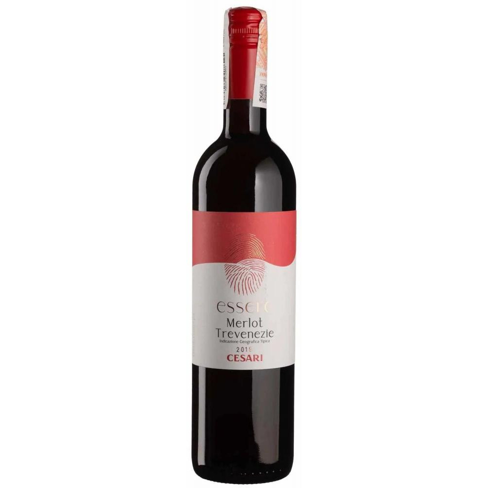 Cesari Вино  Merlot Trevenezie IGT Essere червоне сухе 0.75л (BWQ2456) - зображення 1