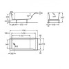 Roca Easy 170x75 (A248192000) - зображення 2